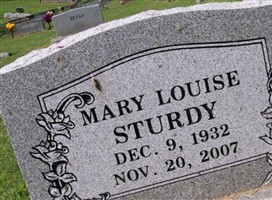 Mary Louise Biggs Sturdy Mary Louise Biggs Sturdy