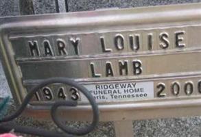 Mary Louise Lindsey Lamb