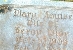 Mary Louise Wise Mary Louise Wise