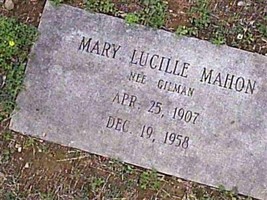 Mary Lucille Gilman Mahon