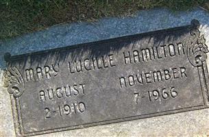 Mary Lucille Hamilton