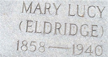 Mary Lucy Eldridge Bitting