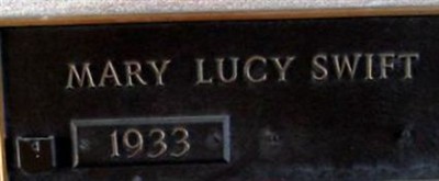 Mary Lucy Swift Mary Lucy Swift