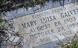 Mary Luisa Galvez Alosi Mary Luisa Galvez Alosi