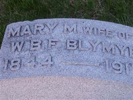 Mary M. Blymyer Mary M. Blymyer