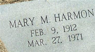 Mary M Harmon