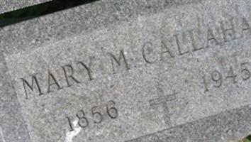 Mary M Hogan Callahan