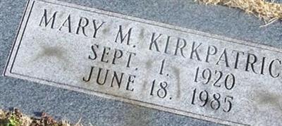 Mary M Kirkpatrick