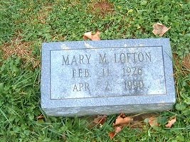 Mary M Lofton