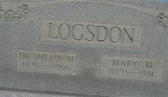 Mary M. Logsdon Mary M. Logsdon