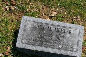 Mary M Mehler Mary M Mehler