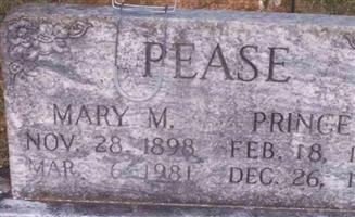 Mary M Pease