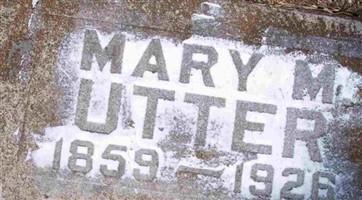 Mary M Utter Mary M Utter