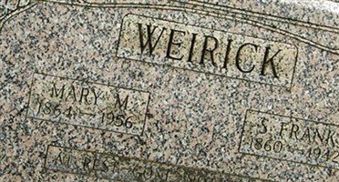 Mary M Weirick Mary M Weirick