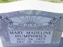 Mary Madeline Humphries