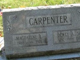 Mary Magdalene Lewis Carpenter Mary Magdalene Lewis Carpenter