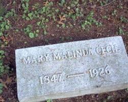 Mary Malinda Cecil