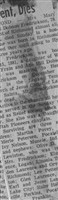 Mary Margaret Dobson Fredrickson