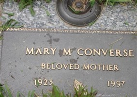 Mary Margaret Johnson Converse Mary Margaret Johnson Converse