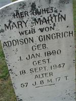 Mary Martin Gingrich