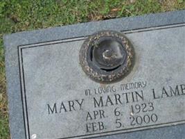 Mary Martin Lamb