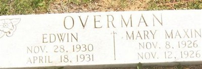 Mary Maxine Overman Mary Maxine Overman