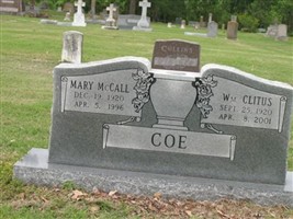 Mary McCall Coe Mary McCall Coe