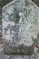 Mary McDaniel Wilson