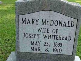Mary McDonald Whitehead