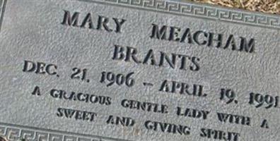 Mary Meacham Brants