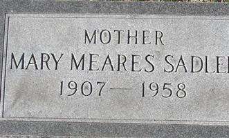 Mary Meares Sadler
