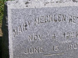 Mary Mecklen Tunnicliff Getman