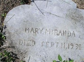 Mary Miranda Mary Miranda