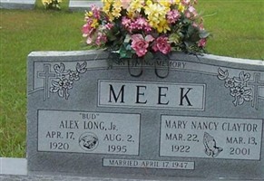 Mary Nancy Claytor Meek Mary Nancy Claytor Meek