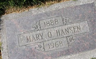 Mary O. Hansen Mary O. Hansen
