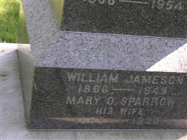 Mary O Sparrow Jameson