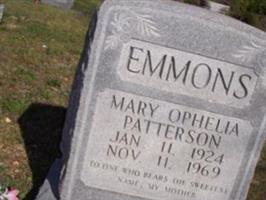 Mary Ophelia Patterson Emmons