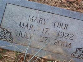 Mary Orr