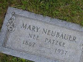 Mary Patzke Neubauer