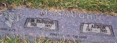 Mary Pauline McNaught Mary Pauline McNaught