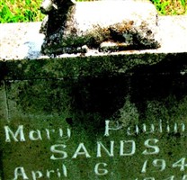 Mary Pauline Sands