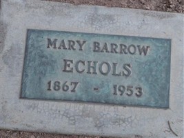 Mary Percilla Barrow Echols