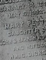 Mary Petty Dickson Mary Petty Dickson