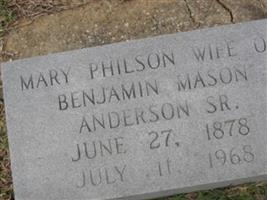 Mary Philson Anderson