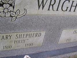 Mary "Polly" Shepherd Wright