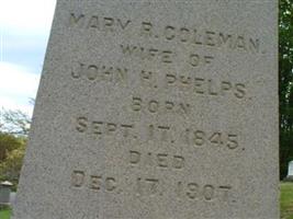 Mary R Coleman Phelps