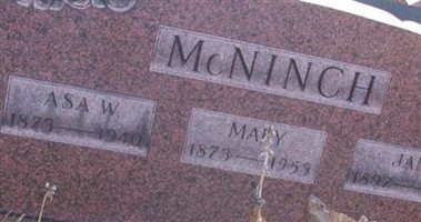 Mary R McNinch Mary R McNinch