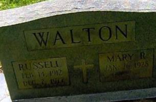 Mary R Walton