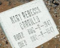 Mary Rebecca Carrillo