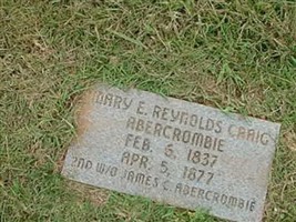 Mary E. Reynolds Craig Abercrombie